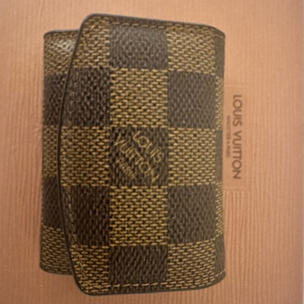 Louis Vuitton Cuff Links with Case. Collectible item!